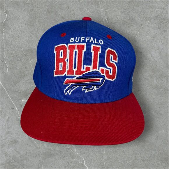 Mitchell & Ness Other - Mitchell & Ness Buffalo Bills Side Patch NFL Football Embroidered Snap Back Hat